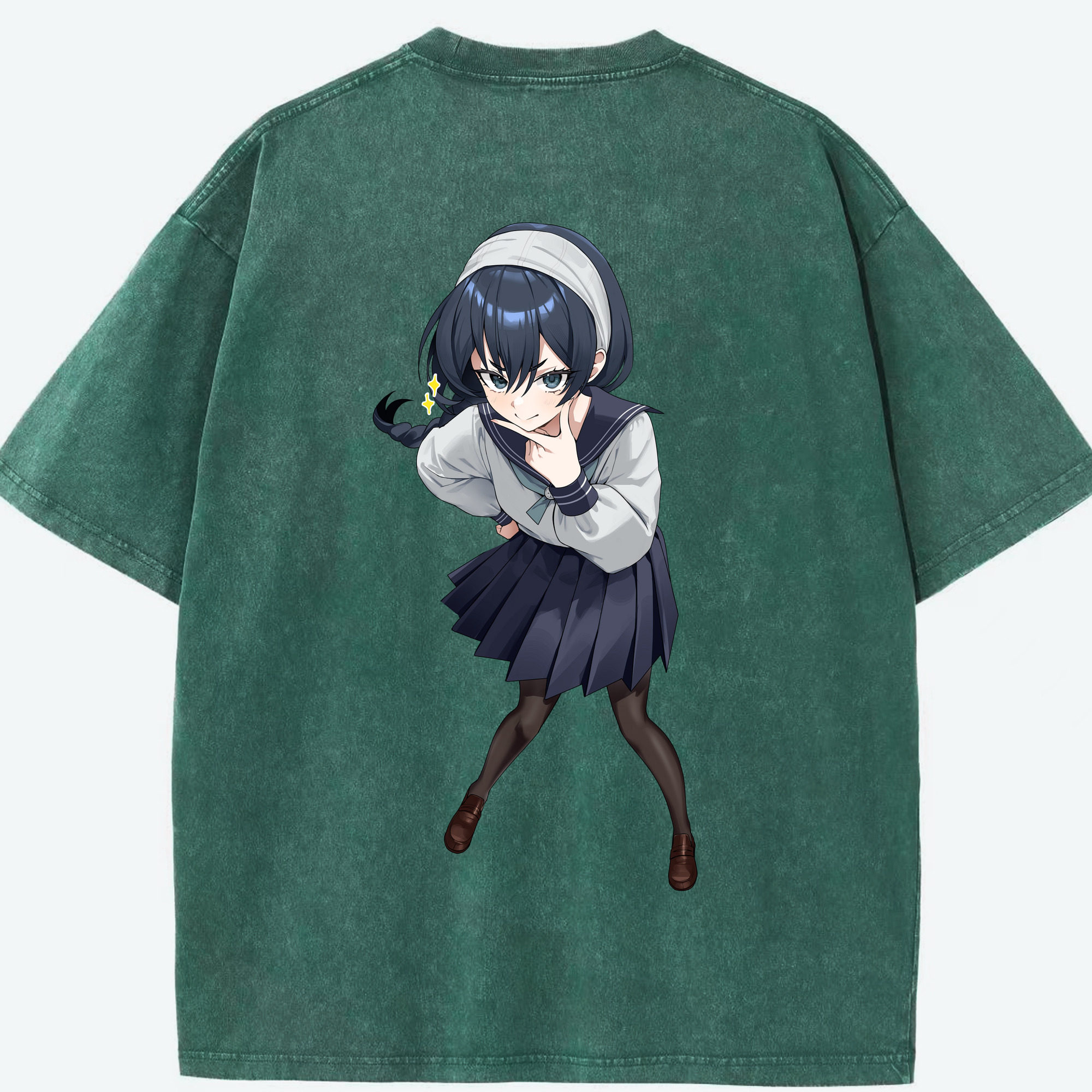（画像用） 呪術廻戦 Jujutsu Kaisen 綿100% ヴィンテージ風 半袖Tシャツ（背面プリント）
